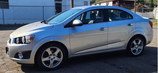 Silver Ice Metallic 2014 Chevrolet Sonic LTZ