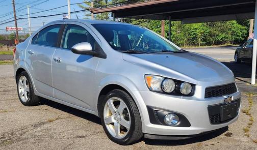 Silver Ice Metallic 2014 Chevrolet Sonic LTZ