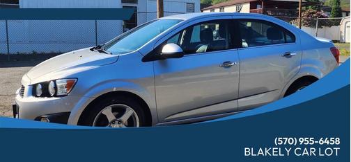 Silver Ice Metallic 2014 Chevrolet Sonic LTZ