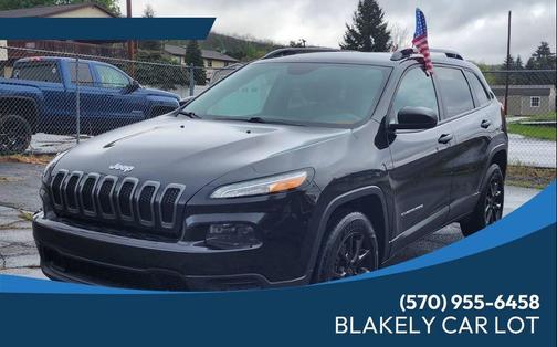 Brilliant Black Crystal Pearlcoat 2016 Jeep Cherokee Sport