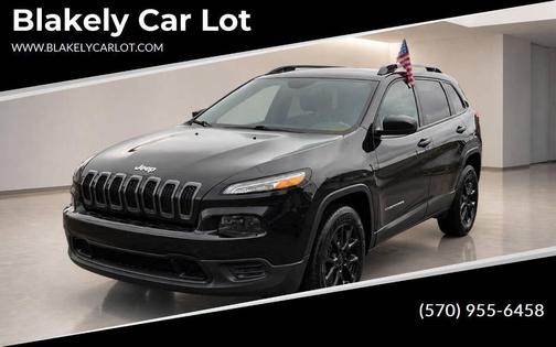 Brilliant Black Crystal Pearlcoat 2016 Jeep Cherokee Sport