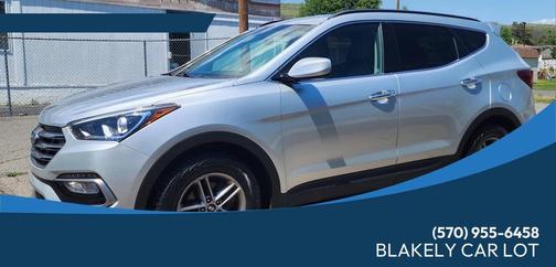 Sparkling Silver 2017 Hyundai Santa Fe Sport 2.4L