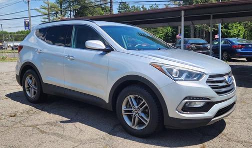 Sparkling Silver 2017 Hyundai Santa Fe Sport 2.4L