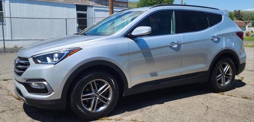 Sparkling Silver 2017 Hyundai Santa Fe Sport 2.4L