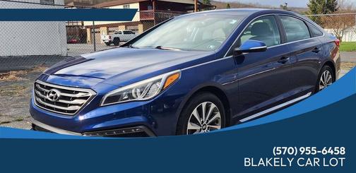 Lakeside Blue 2016 Hyundai SONATA Sport