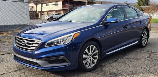 Lakeside Blue 2016 Hyundai SONATA Sport