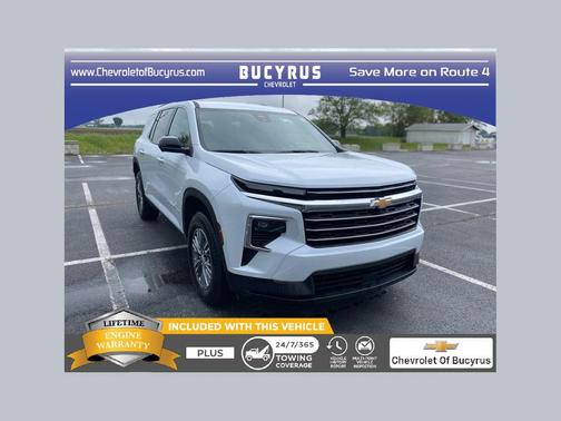 Polar White Tricoat 2026 Chevrolet Traverse LT