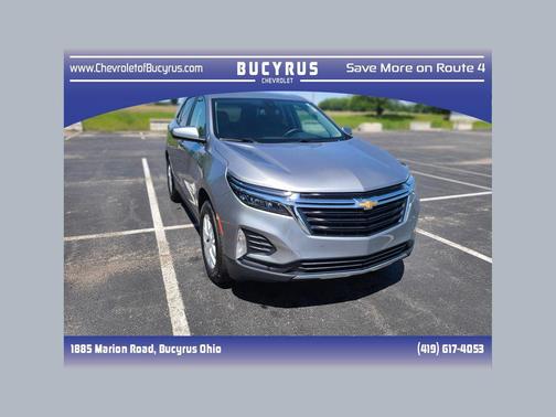 Sterling Gray Metallic 2024 Chevrolet Equinox 1LT