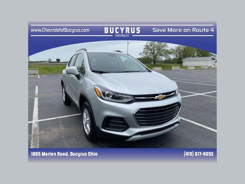 Silver Ice Metallic 2022 Chevrolet Trax LT