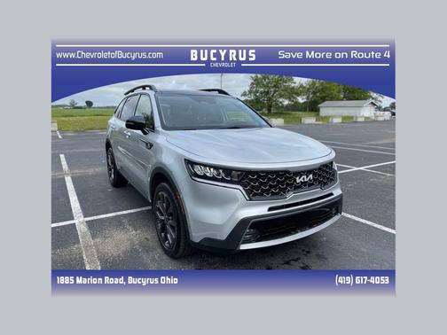 Sparkling Silver 2022 Kia Sorento EX