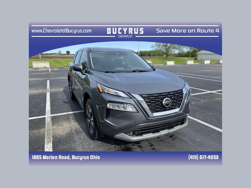 Gun Metallic 2021 Nissan Rogue SV