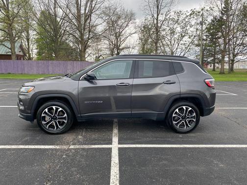 Gray 2024 Jeep Compass Limited