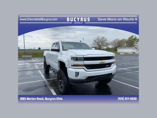 Summit White 2018 Chevrolet Silverado 1500 2LT