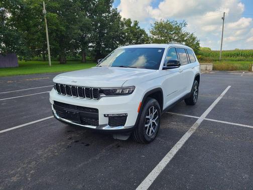 Bright White Clearcoat 2024 Jeep Grand Cherokee L Limited