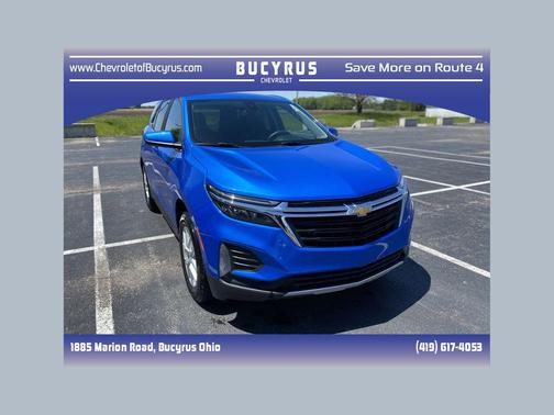 Riptide Blue Metallic 2024 Chevrolet Equinox 1LT
