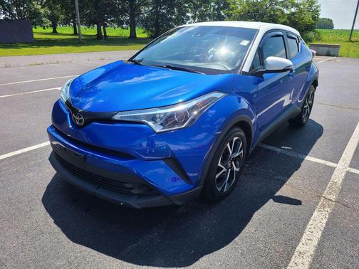 Blue 2018 Toyota C-HR XLE