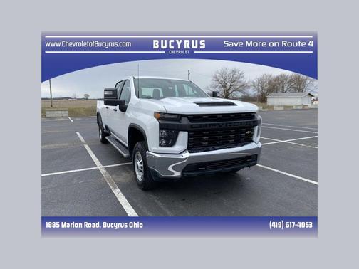 Summit White 2022 Chevrolet Silverado 2500 WT