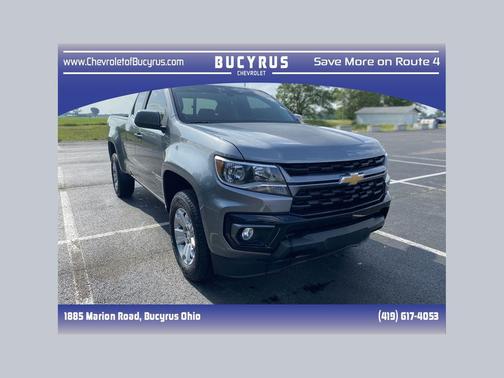 Satin Steel Metallic 2022 Chevrolet Colorado LT