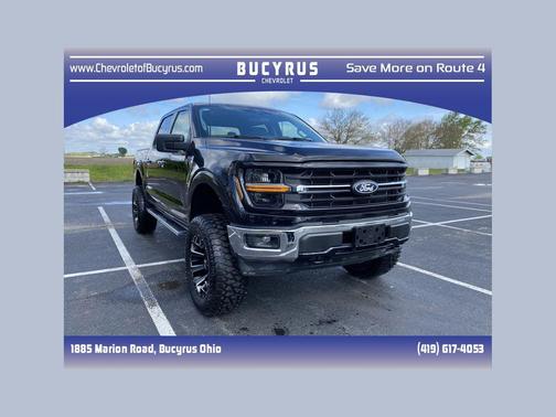 Agate Black Metallic 2025 Ford F-150 XLT