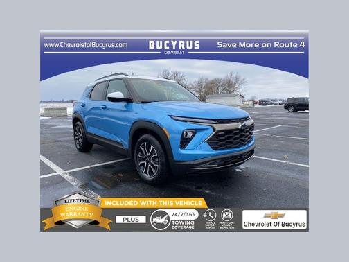 Marina Blue Metallic 2025 Chevrolet Trailblazer ACTIV