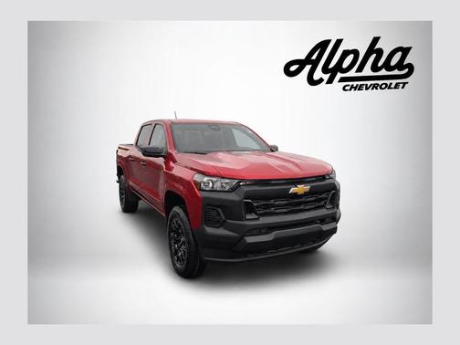 Radiant Red Tintcoat 2026 Chevrolet Colorado WT