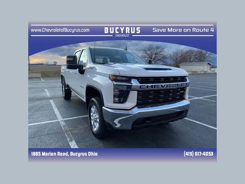 Summit White 2023 Chevrolet Silverado 2500 LT