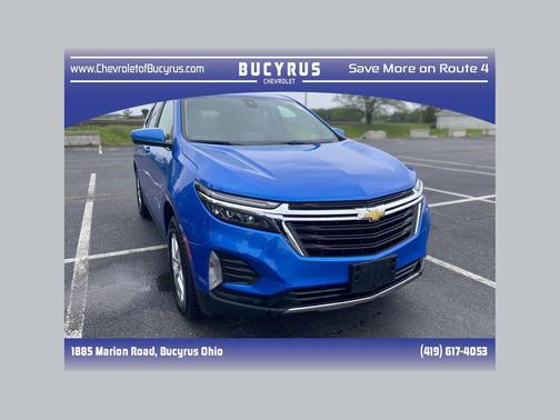 Riptide Blue Metallic 2024 Chevrolet Equinox 1LT
