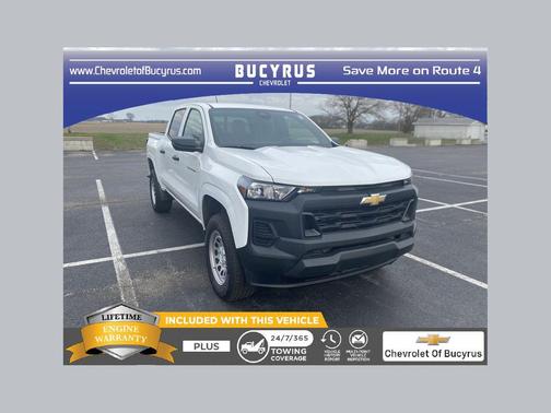 Summit White 2025 Chevrolet Colorado WT