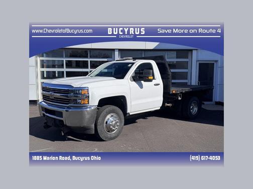 Summit White 2018 Chevrolet Silverado 3500 WT
