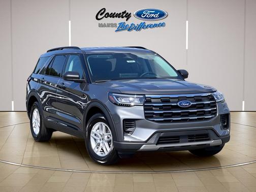 Carbonized Gray Metallic 2026 Ford Explorer Active
