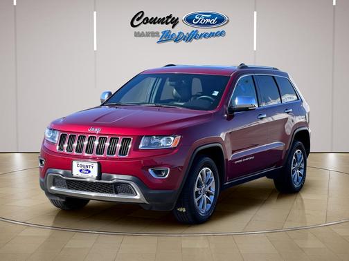 Deep Cherry Red Crystal Pearlcoat 2015 Jeep Grand Cherokee Limited