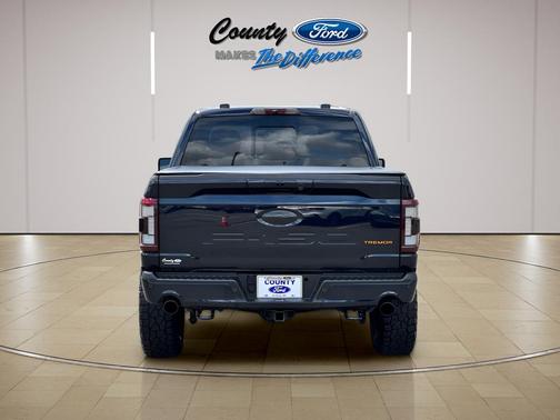 Antimatter Blue Metallic 2021 Ford F-150 Tremor