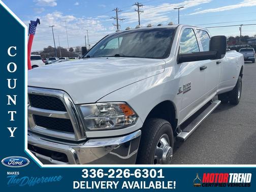 2018 RAM 3500 Tradesman Crew Cab 4x4 8' Box