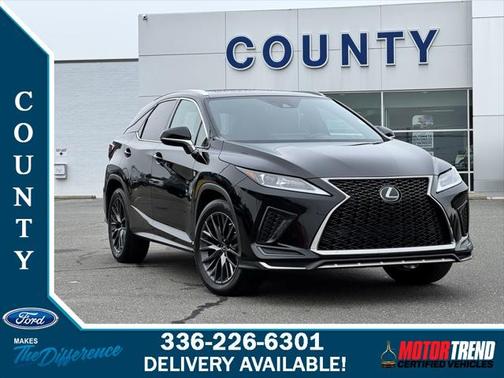 2021 Lexus RX 350 F SPORT Handling