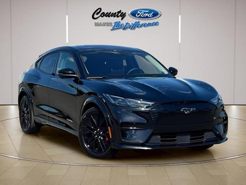 Shadow Black 2025 Ford Mustang Mach-E Premium