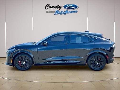 Shadow Black 2025 Ford Mustang Mach-E Premium