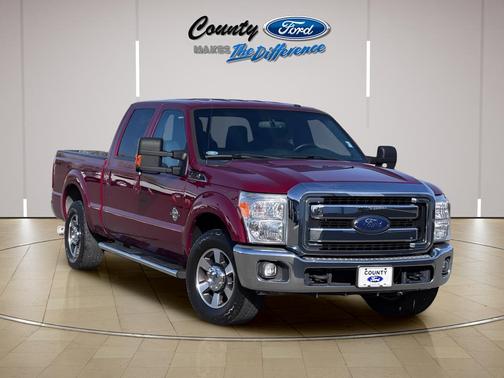 Ruby Red Metallic Tinted Clearcoat 2015 Ford F-250 Lariat