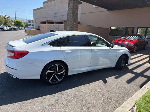 Platinum White Pearl 2022 Honda Accord Sport 1.5T
