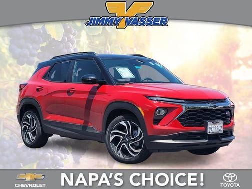 Apex Red 2026 Chevrolet Trailblazer RS