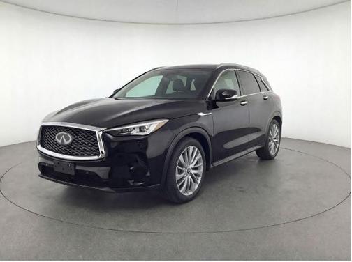 Black Obsidian 2025 INFINITI QX50 LUXE