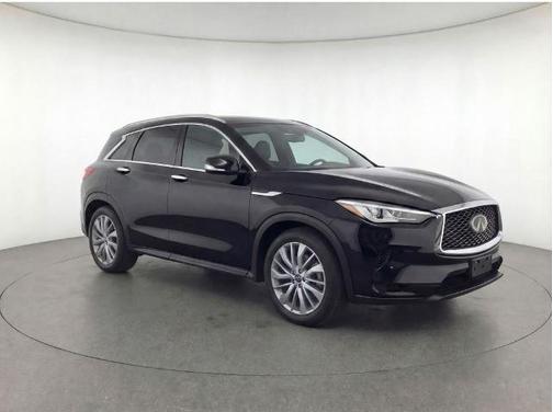 Black Obsidian 2025 INFINITI QX50 LUXE