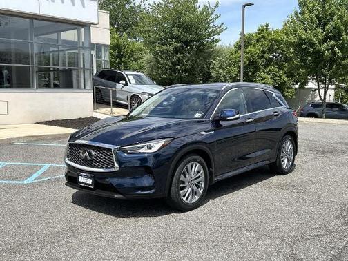 Hermosa Blue 2023 INFINITI QX50 LUXE