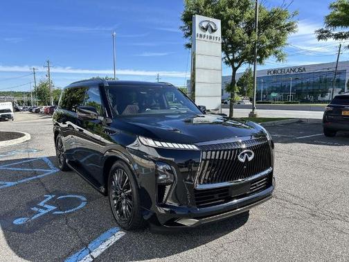 Diamond Black 2025 INFINITI QX80 AUTOGRAPH