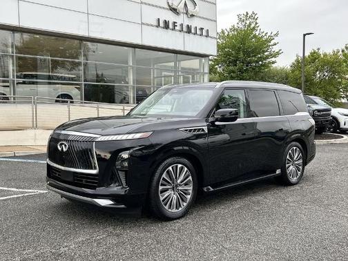 Mineral Black 2025 INFINITI QX80 SENSORY