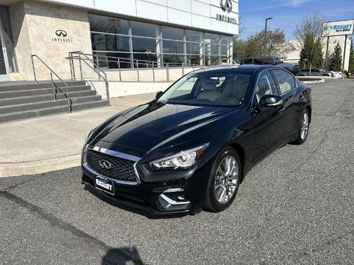 Midnight Black 2023 INFINITI Q50 LUXE