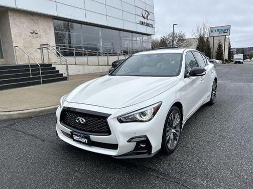 Majestic White 2023 INFINITI Q50 SENSORY