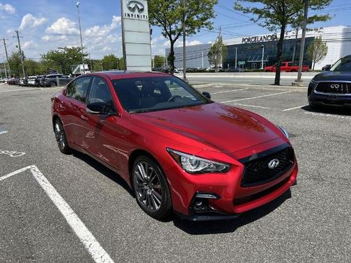 Dynamic Sunstone Red 2024 INFINITI Q50 RED SPORT 400