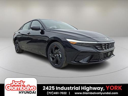 Black 2026 Hyundai ELANTRA SEL SPORT PREMIUM