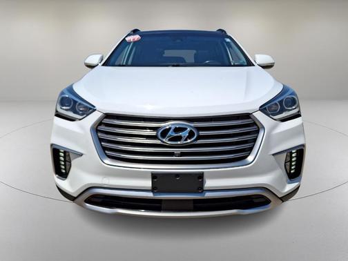 Monaco White 2017 Hyundai SANTA FE Limited Ultimate