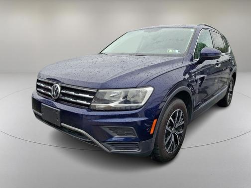 Atlantic Blue 2021 Volkswagen Tiguan 2.0T SE